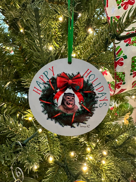 Happy Holidays Ornament