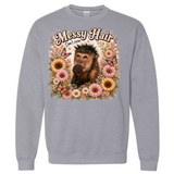 Gaitlyn Rae Messy Hair Crew Sweatshirt