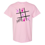 Gaitlyn Rae XOXO Valentines Adult Short Sleeve T-shirt