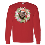 Gaitlyn Rae Christmas Wreath Long Sleeve Tshirt