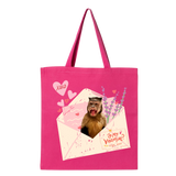 Reusable Be Mine Valentines Tote