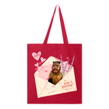 Reusable Be Mine Valentines Tote