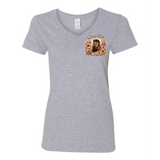 Gaitlyn Rae Messy Hair VNeck