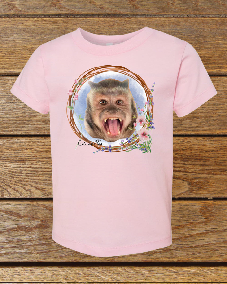 Toddler Gaitlyn Rae Spring Time Wreath FRONT DESIGN – GaitlynRaeGear