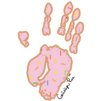 Gaitlyn Rae Sprinkle Hand Tshirt