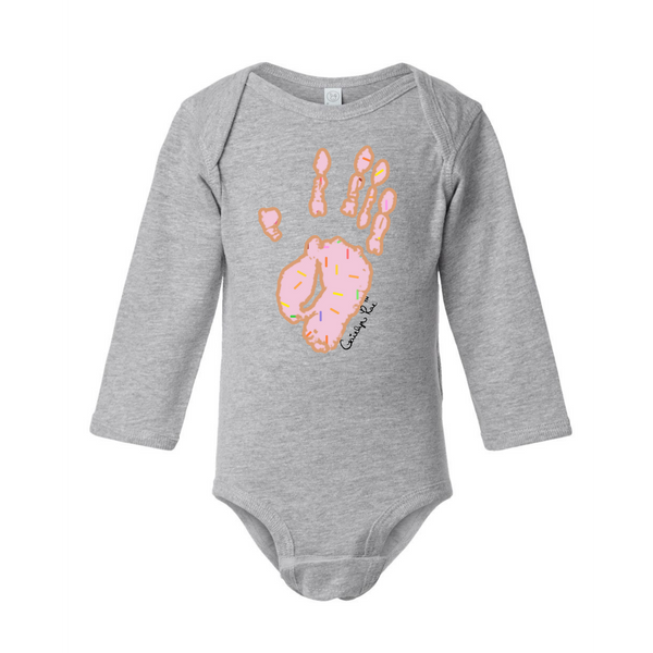 Infant Gaitlyn Rae Sprinkle Hand Long Sleeve