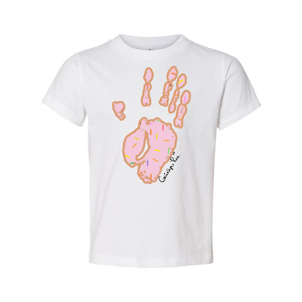 Toddler Gaitlyn Sprinkle Hand T-Shirt