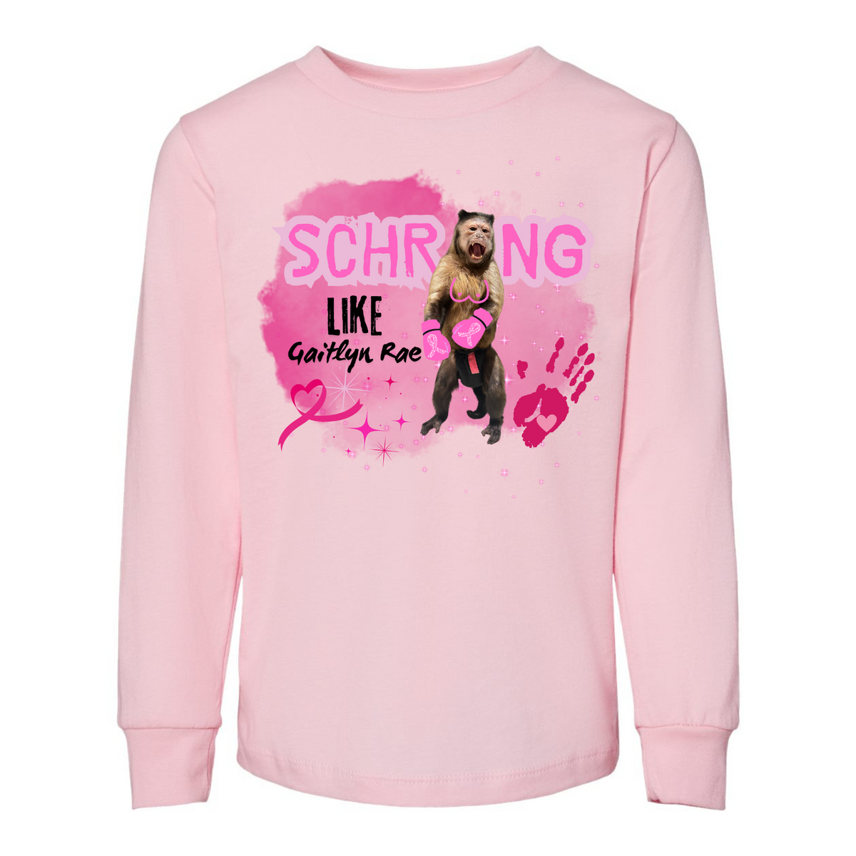 Gaitlyn Rae Breast Cancer Awareness Long Sleeve Tshirt – GaitlynRaeGear