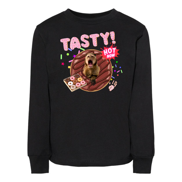 Toddler Gaitlyn Hot & Now Long Sleeve T-Shirt