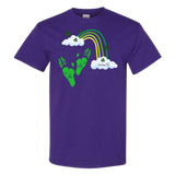 Gaitlyn Rae St Patrick's Day Rainbow Feet LONG SLEEVE/ SHORT SLEEVE Option Click