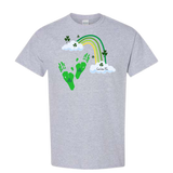 Gaitlyn Rae St Patrick's Day Rainbow Feet LONG SLEEVE/ SHORT SLEEVE Option Click