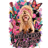 Gaitlyn Rae Adult I WILL ALWAYS LOVE YOU ***ADULT*** short sleeve