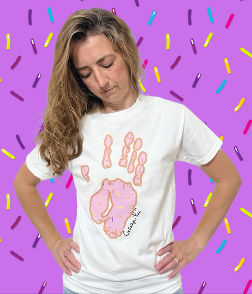 Gaitlyn Rae Sprinkle Hand Tshirt