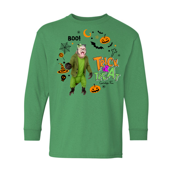 Gaitlyn Rae Frankie Trick or Treat Long Sleeve T-Shirt