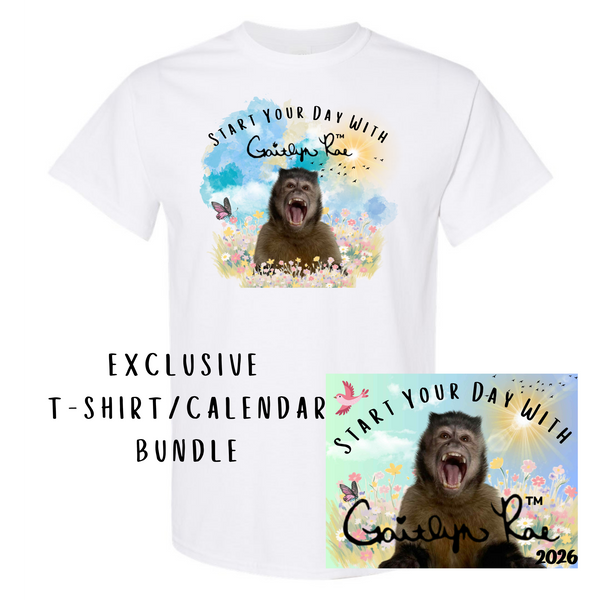 Gaitlyn Rae Calendar/ Exclusive T-Shirt Bundle