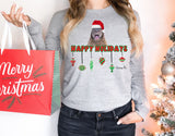 Happy Holiday Ornament Long Sleeve Shirt