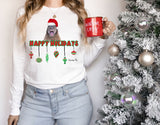 Happy Holiday Ornament Long Sleeve Shirt