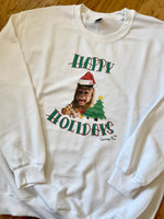 Happy Holidays Sweatshirt- Medium