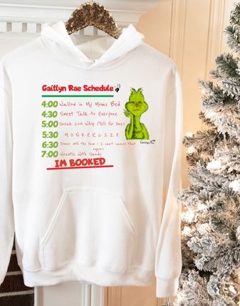 Grinch Booked Hoodie