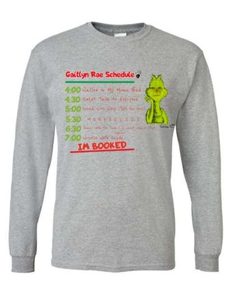 Grinch Booked Long Sleeve