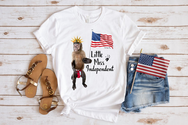 Miss Independent Fourth of July Shirt/Tank